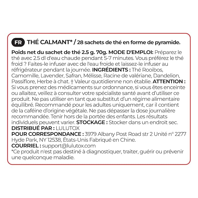 Lulutox Deep Sleep Tea